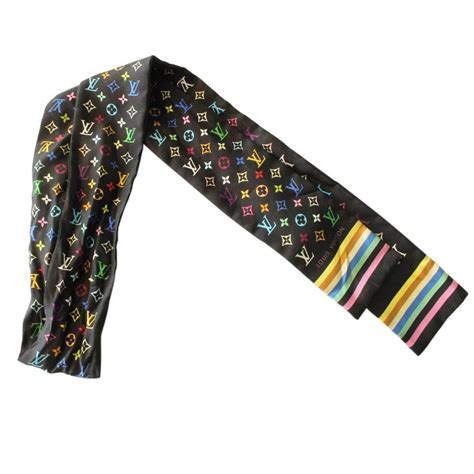 lv black scarf price|louis vuitton twilly scarf.